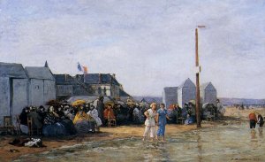 Trouville, Bathing Hour