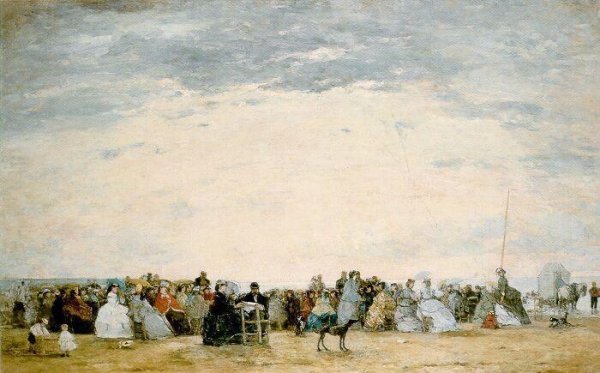 The Beach at Trouville