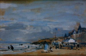 The Beach at Trouville II