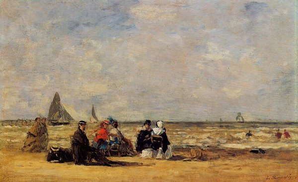 The Beach at Trouville III