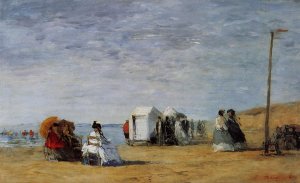 The Beach at Trouville III