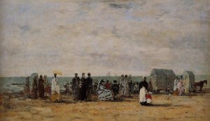 Trouville, Beach Scene II