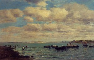 Trouville, Beach Scene II