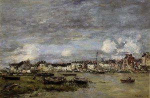 Trouville, Beach Scene III