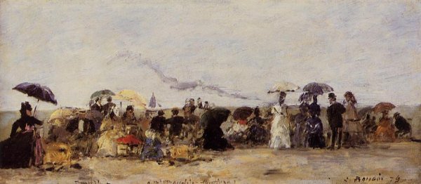 Trouville, Beach Scene IV