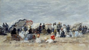 Trouville, Beach Scene VII