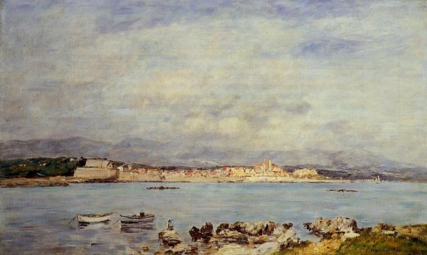 Antibes, Vue pris de la salis