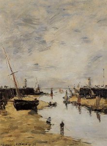 Trouville, the Jettys, Low Tide III