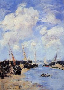 Trouville, the Jettys, Low Tide III