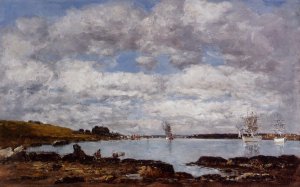 Kerhorl, the Bay, Mouth of the River Landerneau