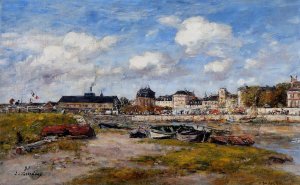 The Port of Trouville, Low Tide