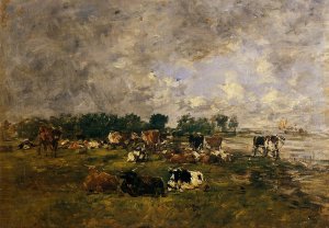 Cows in the Fields