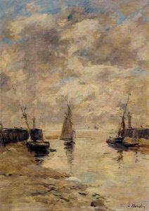 Trouville, the Jettys, High Tide II