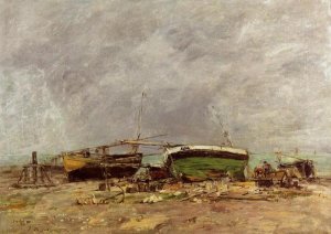 Trouville, the Jettys, Low Tide IX