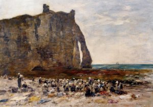 Etretat: La Falaise d'Aval