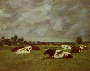 Cows in a Pasture