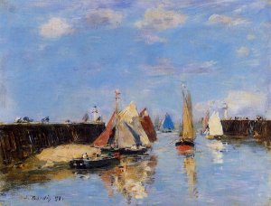 Trouville, Beach Scene XIII