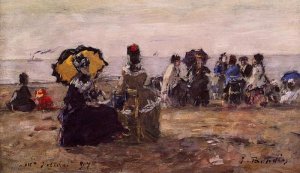 Trouville, Beach Scene XIV