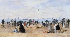 Trouville, Beach Scene XV