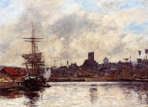 Trouville, the Port IV