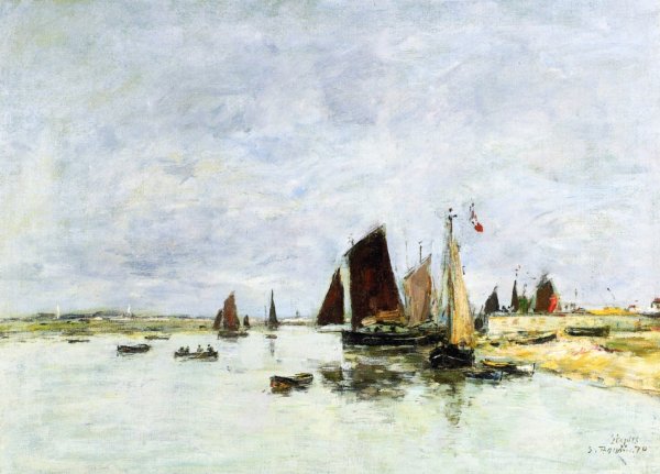 Etaples, Boats in Port