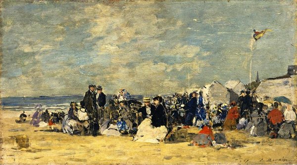 Beach Scene, Trouville II