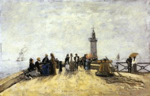 The Beach at Trouville IX