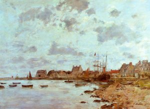 The Port at Saint-Vaast-la-Houghe 1892