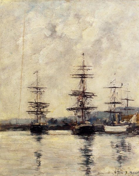 The Port at Saint-Vaast-la-Houghe 1892