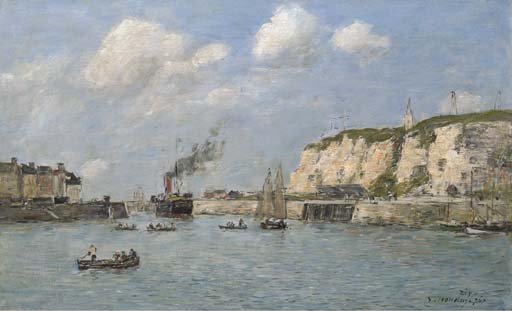 L'entree du port, Dieppe