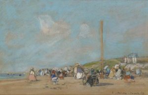 La plage de Trouville