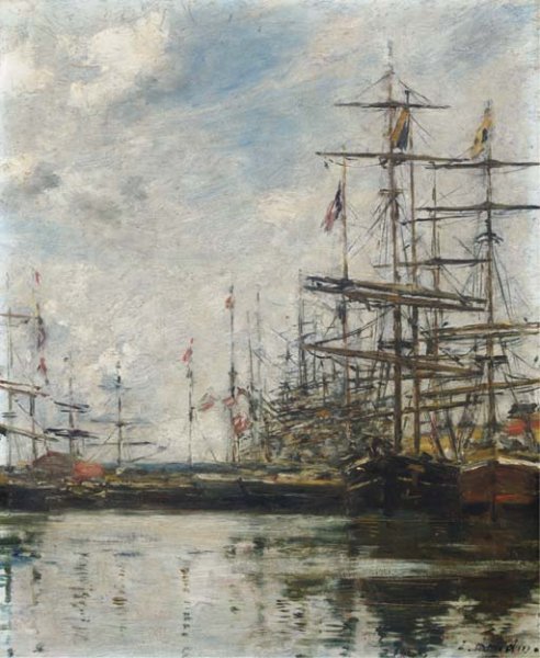 Le Port Navires aA  quai