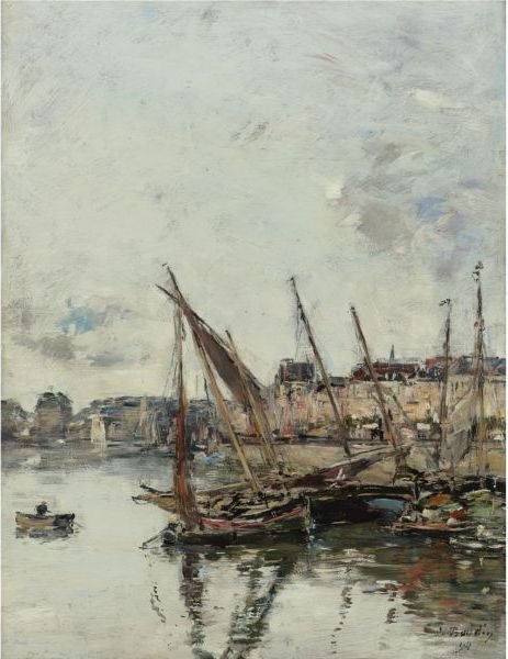 Le Port De Trouville, Maree Basse