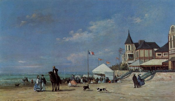 The Beach at Trouville 4