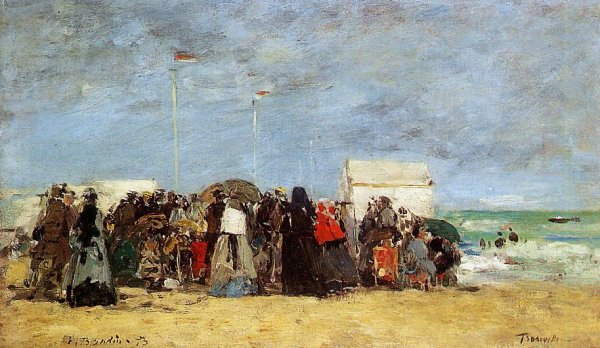 Beach Scene, Trouville 3