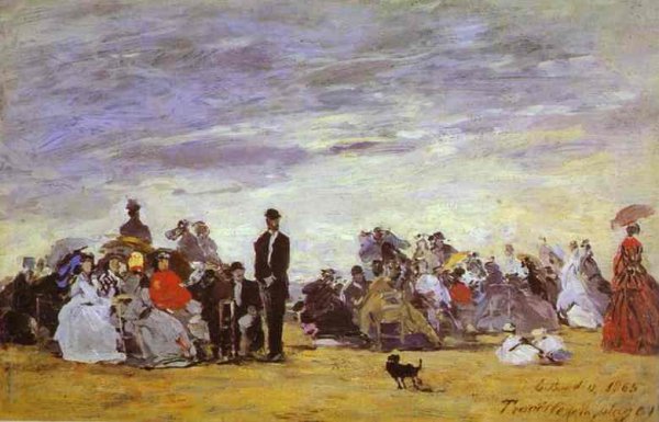 Beach at Trouville 6