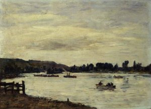 The Seine near Rouen 1895