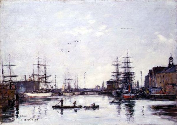 The Basin of the Barre, Le Havre 1895