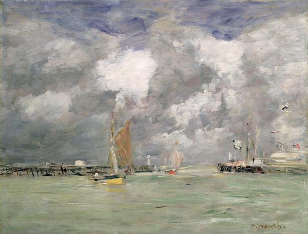 High Tide at Trouville c.1892-96