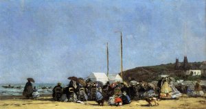 Beach Scene, Trouville 2