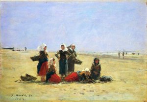 Women on the Beach at Berck