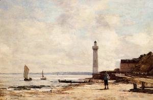 Eugène Boudin - The Honfleur Lighthouse I